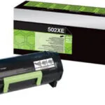 Lexmark 502XE Γνήσιο Toner Laser Εκτυπωτή Μαύρο High Yield Extra High Yield 10000 Σελίδων 50F2X0E