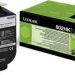 Lexmark 802HK Γνήσιο Toner Laser Εκτυπωτή Μαύρο High Yield Return Program Extra High Yield 4000 Σελίδων 80C2HK0