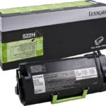 Lexmark 522H Γνήσιο Toner Laser Εκτυπωτή Μαύρο Return Program 25000 Σελίδων 52D2H00