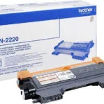 Brother TN-2220 Γνήσιο Toner Laser Εκτυπωτή Μαύρο High Capacity 2600 Σελίδων TN-2220