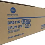 Konica Minolta DR-512K Γνήσιο Drum Laser Εκτυπωτή Μαύρο 130000 Σελίδων A2XN0RD