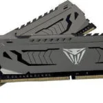 Patriot Viper Steel DDR4 16GB RAM με 2x8GB Modules και Ταχύτητα 3200 για Desktop PVS416G320C6K