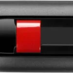 Sandisk Cruzer Glide 128GB USB 2.0 Stick Μαύρο