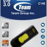 TeamGroup C145 32GB USB 3.0 Stick Μαύρο