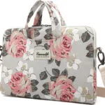 Canvaslife Τσάντα Ώμου / Χειρός για Laptop 15" White Rose