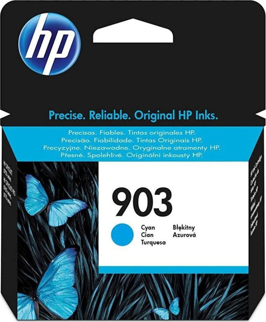 20200316171146_hp_903_cyan_t6l87ae HP 903 Γνήσιο Μελάνι Εκτυπωτή InkJet Κυανό (T6L87AE) - Image 1
