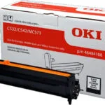 OKI 46484108 Γνήσιο Drum Laser Εκτυπωτή Μαύρο 30000 Σελίδων 46484108
