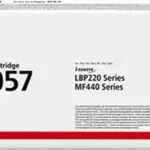 Canon 057 Γνήσιο Toner Laser Εκτυπωτή Μαύρο 3100 Σελίδων 3009C002