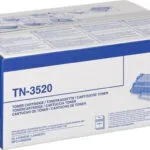 Brother TN-3520 Γνήσιο Toner Laser Εκτυπωτή Μαύρο High Yield 20000 Σελίδων TN-3520