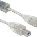 DeLock USB 2.0 Cable USB-A male - USB-B male 0.5m (82057)