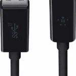 Belkin 3.1 USB-A to USB-C Cable USB 3.1 Cable USB-C male - USB-A Μαύρο 1m (F2CU029BT1M-BLK)