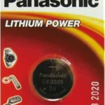 Panasonic Lithium Power Μπαταρία Ρολογιών CR2025 3V 1τμχ