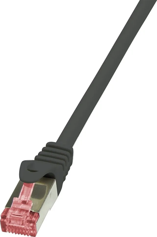 20200318160324_logilink_s_ftp_cat_6_cable_2m_mayro_cq2053s LogiLink S/FTP Cat.6 Καλώδιο Δικτύου Ethernet 2m Μαύρο 1τμχ CQ2053S - Image 1