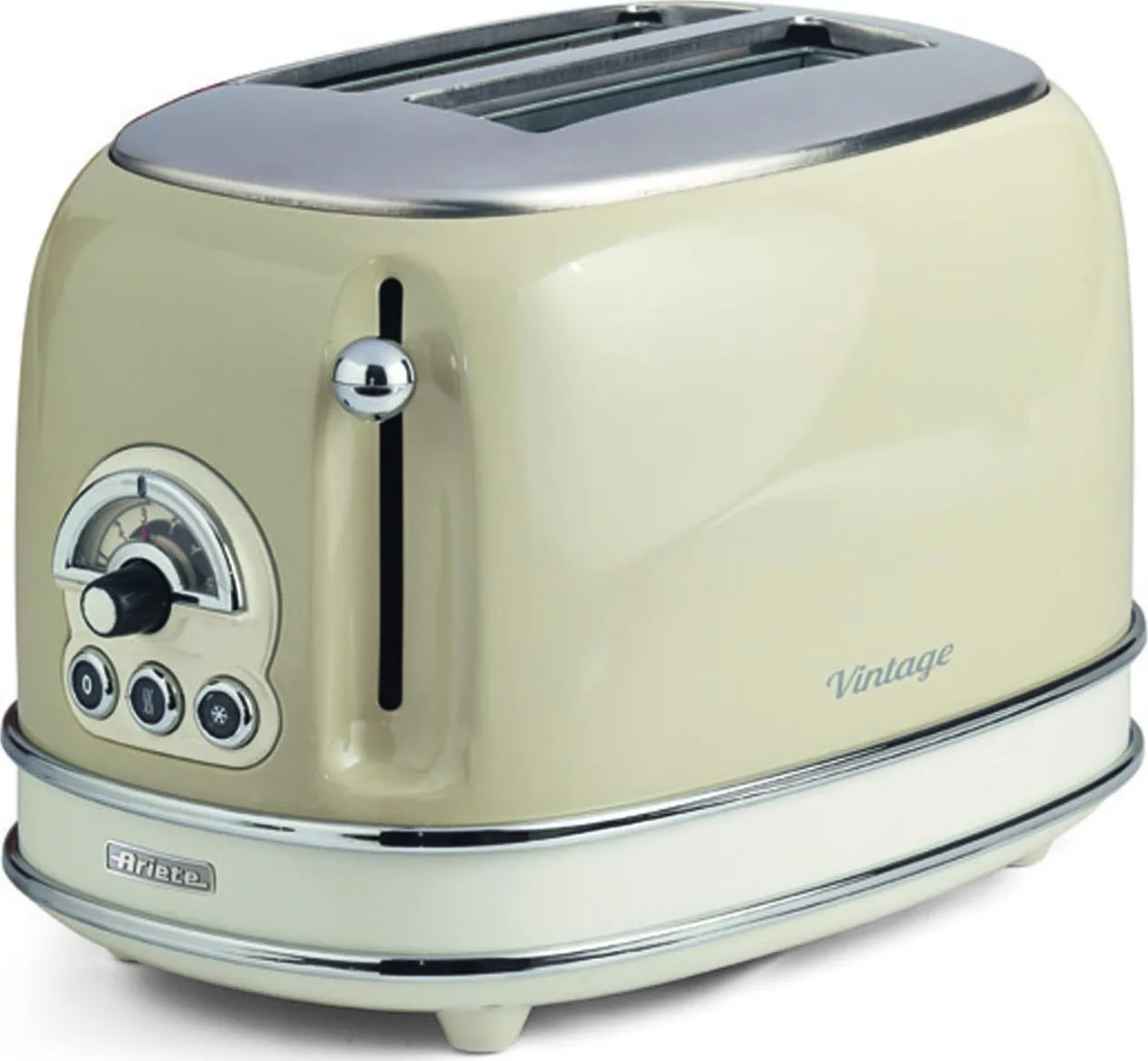 Ariete Vintage 0155/03 00C015503AR0 Φρυγανιέρα 2 Θέσεων 810W Μπεζ - Image 1