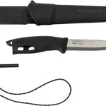 Morakniv Companion Spark (S) Μαχαίρι Μαύρο σε Θήκη 13567