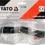 Yato Γυαλιά / Μάσκα Εργασίας για Προστασία με Διάφανους Φακούς YT-7382
