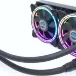 Alphacool Aurora 240 Digital RGB Υδρόψυξη Επεξεργαστή Διπλού Ανεμιστήρα 120mm για Socket AM4/AM5/1200/115x