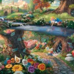 Puzzle Thomas Kinkade Η Αλίκη στη Χώρα των Θαυμάτων 2D 1000 Κομμάτια 59636