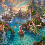 Puzzle Thomas Kinkade Disney Peter Pan 2D 1000 Κομμάτια 59635
