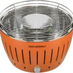 LotusGrill G34 U Ανοξείδωτη Ψησταριά Κάρβουνου Kettle με Καπάκι 32x32εκ. Orange