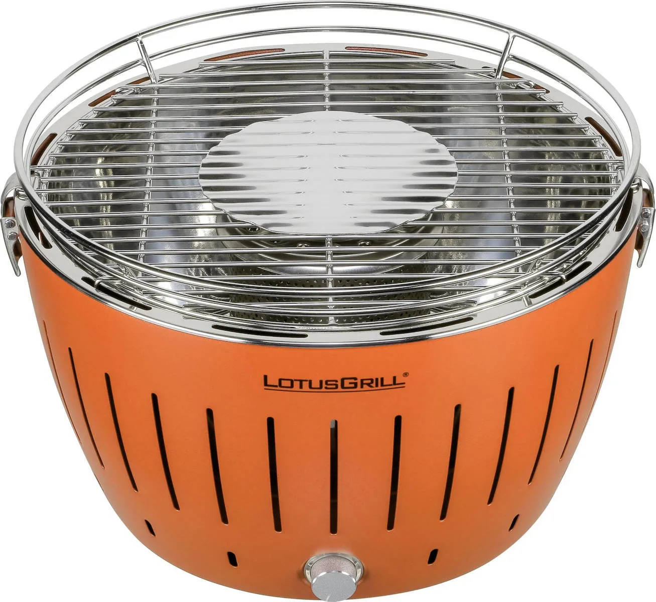20200406151848_lotusgrill_g34_u_orange_32cm LotusGrill G34 U Ανοξείδωτη Ψησταριά Κάρβουνου Kettle με Καπάκι 32x32εκ. Orange - Image 1