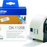 Brother DK-11208 400 Αυτοκόλλητες Ετικέτες σε Ρολό για Εκτυπωτή Ετικετών 90x38mm