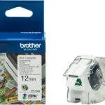 Brother CZ-1002 Ταινία Ετικετογράφου 5m x 12mm σε Λευκό Χρώμα CZ-1002