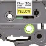Brother TZE-651 Ταινία Ετικετογράφου 8m x 24mm σε Κίτρινο Χρώμα TZE-651