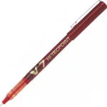 Pilot Hi-Tecpoint Στυλό Rollerball Κόκκινο με Κόκκινο Μελάνι BX-V7R