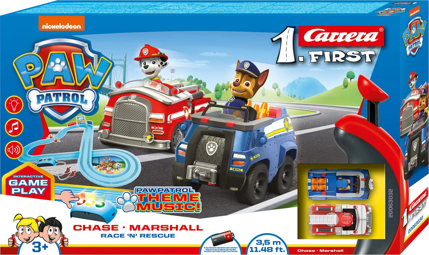 20200414163941_carrera_race_rescue_paw_patrol_vehicle_track Carrera Paw Patrol Race & Rescue Vehicle Track Πίστα για 8+ Ετών - Image 1