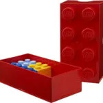 LEGO Παιδικό Κουτί Αποθήκευσης από Πλαστικό 8-Stud Κόκκινο 10x20x7.5cm 40231730