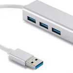 Sandberg Saver USB 3.0 Hub 4 Θυρών με σύνδεση USB-A Ασημί (333-88)