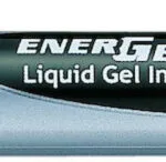 Pentel Energel Στυλό Μαύρο με Μαύρο Μελάνι BL77-A