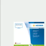 Herma 100 Αυτοκόλλητες Ετικέτες Α4 Ορθογώνιες 8692 297x420mm