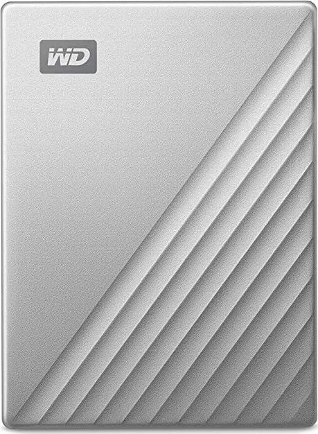 Western Digital My Passport Ultra USB-C / USB 3.1 Εξωτερικός HDD 5TB 2.5" Ασημί - Image 1