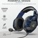 Trust GXT 488 Forze Over Ear Gaming Headset με σύνδεση 3.5mm Μπλε