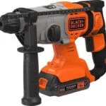 Black & Decker Κρουστικό Σκαπτικό Πιστολέτο Μπαταρίας 18V 2x2.5Ah με Υποδοχή SDS Plus BCD900E2K