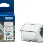 Brother CZ-1005 Ταινία Ετικετογράφου 5m x 50mm σε Λευκό Χρώμα CZ-1005