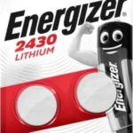 Energizer Μπαταρίες Λιθίου Ρολογιών CR2430 3V 2τμχ