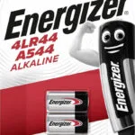 Energizer Αλκαλικές Μπαταρίες 4LR44 6V 2τμχ 639335
