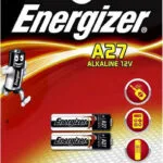 Energizer Αλκαλικές Μπαταρίες A27 12V 2τμχ 639333