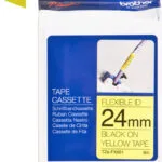 Brother TZE-FX651 Ταινία Ετικετογράφου 8m x 24mm σε Κίτρινο Χρώμα TZE-FX651