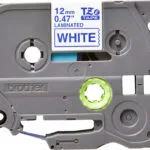 Brother TZE-233 Ταινία Ετικετογράφου 8m x 12mm σε Λευκό Χρώμα TZE-233