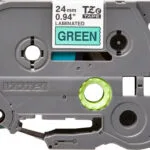 Brother TZE-751 Ταινία Ετικετογράφου 8m x 24mm σε Πράσινο Χρώμα TZE-751