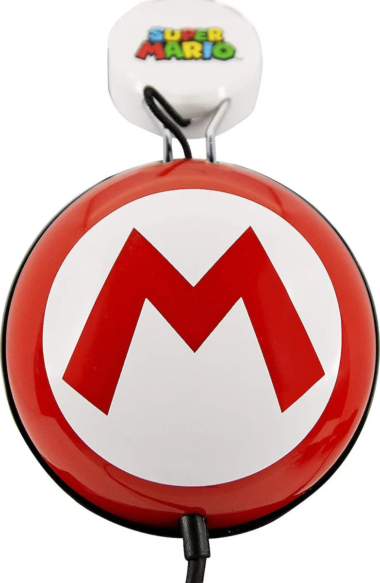 20200602130946_0c8505df OTL Tween Super Mario Icon Ενσύρματα Παιδικά On Ear Ακουστικά Κόκκινα - Image 1