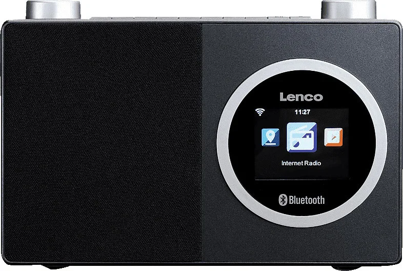 20200603150805_lenco_dir_70 Lenco DIR-70 Επιτραπέζιο Ραδιόφωνο Ρεύματος DAB με Bluetooth Μαύρο - Image 1