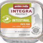 Animonda Integra Protect Intestinal Υγρή Τροφή για Ενήλικες Γάτες σε Ταψάκι με Γαλοπούλα 100gr 12608