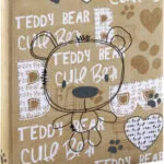 HAMA Παιδικό Άλμπουμ Teddy Bear 50 Σελίδων για 250 Φωτογραφίες Διαστάσεων 10x15εκ. Καφέ 00002173 29x32εκ.