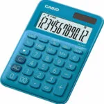 Casio MS-20UC Αριθμομηχανή Λογιστική 12 Ψηφίων σε Μπλε Χρώμα MS-20UC-BU
