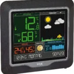TFA Season 35.1150.01 Ασύρματος Μετεωρολογικός Σταθμός Ψηφιακός Επιτραπέζιος Μαύρος